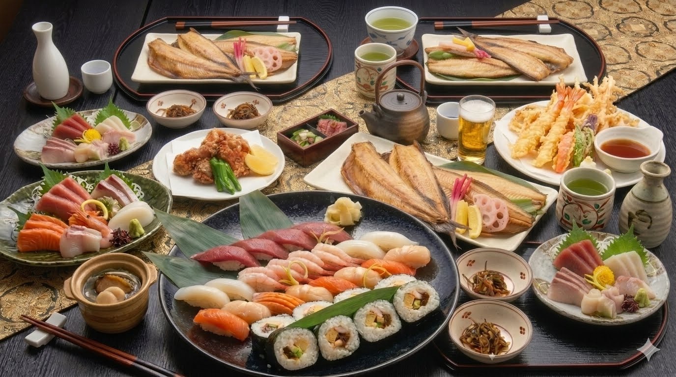 コース料理の写真